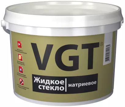 Клей VGT ЖИДКОЕ СТЕКЛО 15 кг