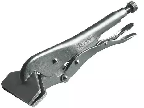 Клещи зажимные плоские 205 мм, с увеличенными губками