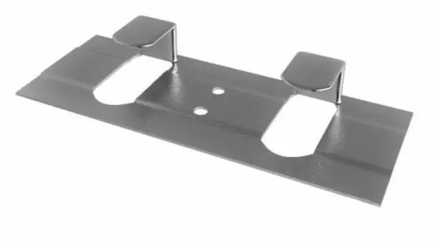 Кляммер крепежный 76х37,5х10 мм завершающий