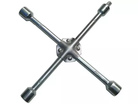 Ключ балонный 17 х 19 х 21 х 22 + 1/2'', усиленный