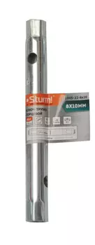 Ключ-трубка Sturm торцевой 8 х 10 мм, оцинкованный