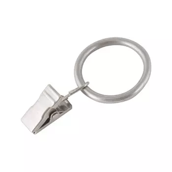 Кольцо D16 Простое с зажимом Сатин (уп 10шт)