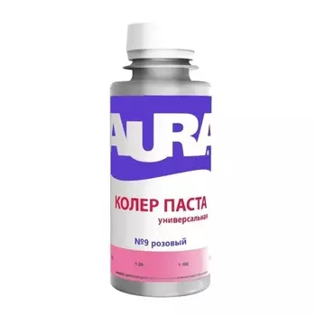 Колер паста "Aura розовый №9 0,1л