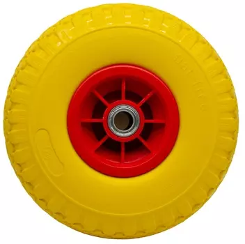 Колесо D-260 мм, полиуритан, пластик, FFP1105 (S) 3.00-4, шариковый подшипник