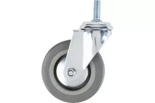 Колесо Tech-Krep апп. поворотное, резьба М12, D100, без тормоза