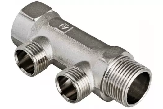 Коллектор Valtec 3/4"х2 выхода 1/2" нар.