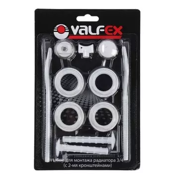 Комплект для монтажа радиаторов с 2-мя кронштейнами Valfex 3/4"