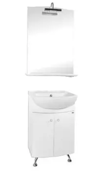 Комплект мебели Лагуна/3 820*605*320 зеркало Лагуна 01(раковина Лагуна 60/65)