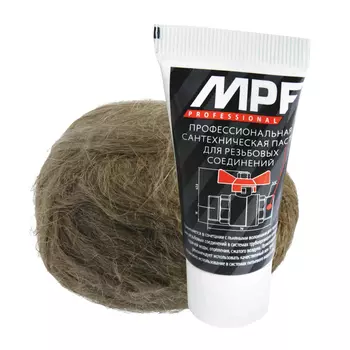 Комплект паста уплотнительная MPF (25 г) + лён Premium, MP
