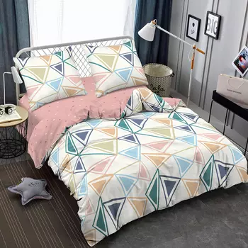 Комплект постельного белья eco cotton BZ QR Cool EURO B евроразмер