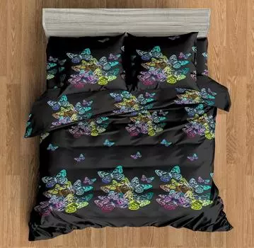 Комплект постельного белья макосатин BZ QR Multi DOUBLE M 2-спальный