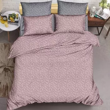 Комплект постельного белья сатин BZ QR Stellar DOUBLE Sp Многоцветный 2-спальный