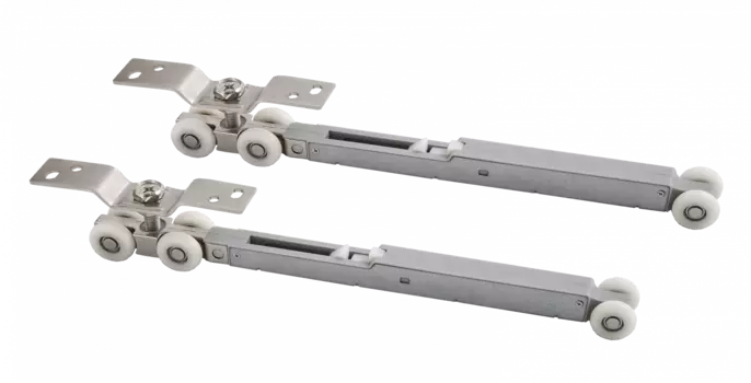 Комплект роликов для раздвижных дверей с двумя доводчиками