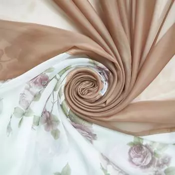 Комплект штор для кухни Витерра Арина 240х160 цвет какао