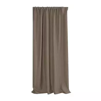 Комплект штор Волшебная Ночь Рогожка Шоколад 2шт.