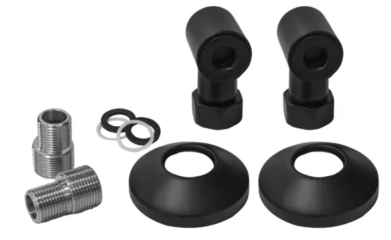 Комплект углов для п/с 3/4"-1/2" НК без углов Черный