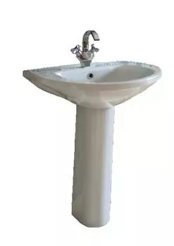 Комплект W101 (Волгоград) раковина с пьедесталом