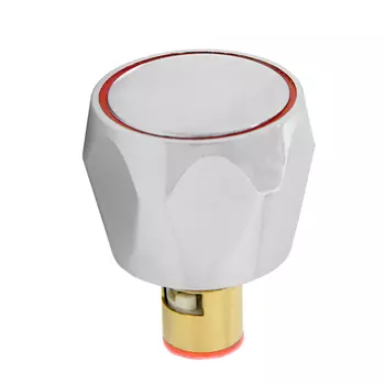 Комплектк кран-букса и Маховик R, красный