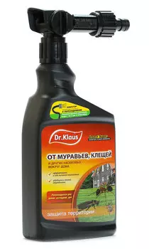 Концентрат Dr.Klaus от МУРАВЬЕВ, КЛЕЩЕЙ и других ползающих насекомых, флакон 1л/ 8