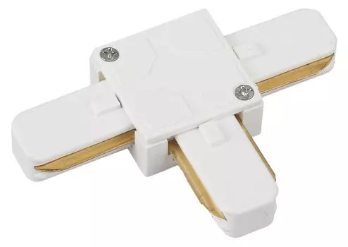 Коннектор ЭРА TR7-C 2W T WH Т-образный белый