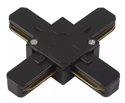 Коннектор ЭРА TR7-C 2W X BK Х-образный черный