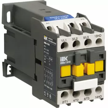Контактор ИЭК КМИ-11810, 18 А, 400В/АС3 1НО
