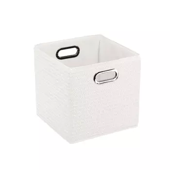 Короб для хранения складной, Д310 Ш310 В310, белый