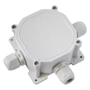 Коробка монтажная при открытой разводке (3 ввода) IP67 (КМ-255)