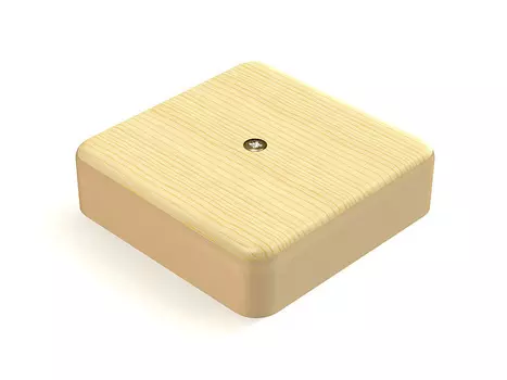 Коробка распаячная КР 100х100х29 ОП сосна IP40,TDM