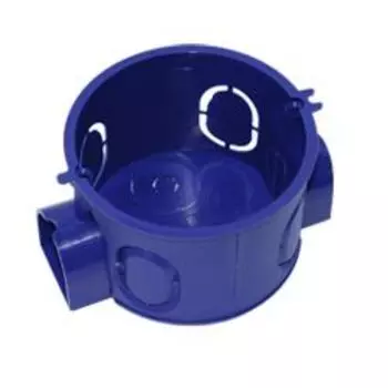 Коробка установочная 1-местн. евростандарт, для бетона и кирпича, 66,2х80х43 мм (КЕ-231)