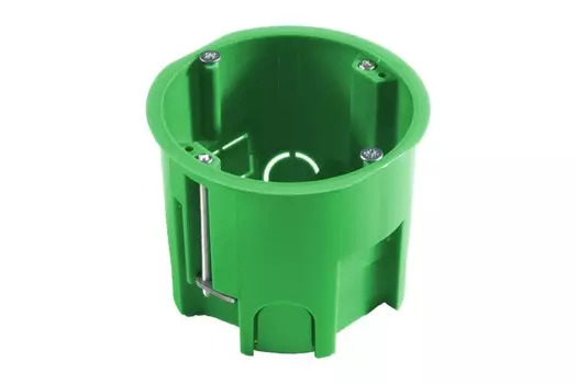 Коробка установочная СП 68х60 для гипсокарт. с метал. лапками HEGEL КУ1205