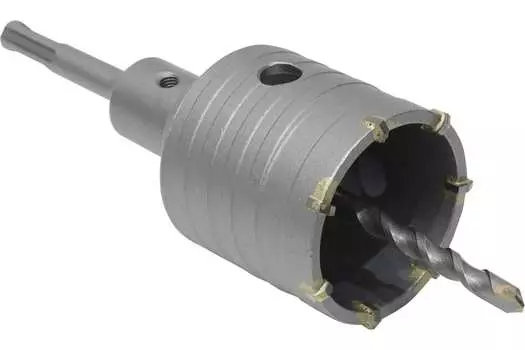 Коронка Гранит SDS-plus d60 с хвостовиком и центрирующим сверлом