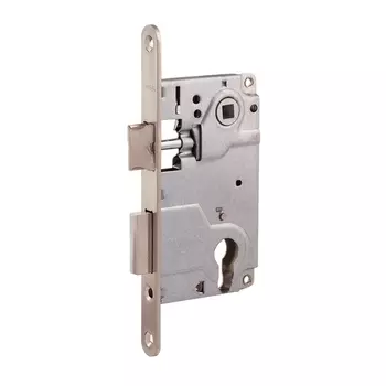 Корпус замка под цилиндр 25-85 мм - Матовый никель