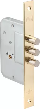 Корпус замка врезного цилиндрового 189/3M 45mm w/b, латунь