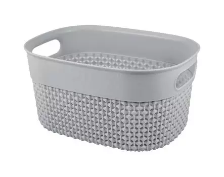 Корзина для хранения OSLO 3 л, серый шторм
