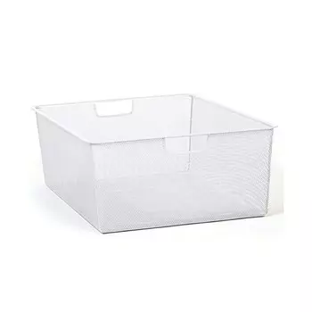 Корзина мелкосетчатая 555х410х185мм, белый