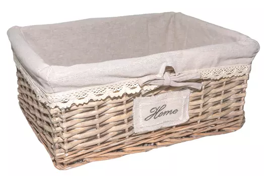 Корзина плетеная L (W2-8016) 38*27*16H