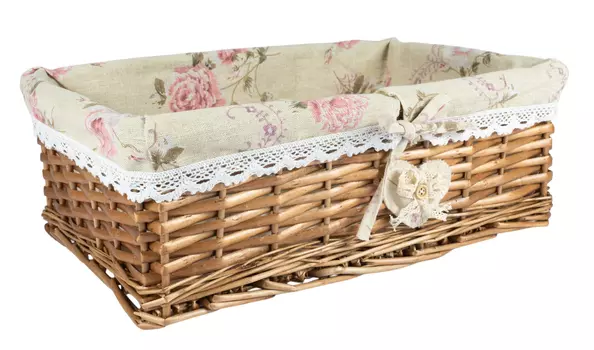 Корзина плетеная M (W2-23017) 42*28*14H