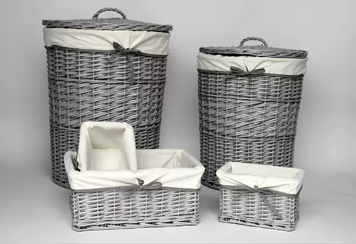 Корзина плетеная S (W2-23047R) 23*15*14H