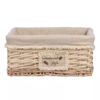 Корзина стеллажная "Natural life", Д350 Ш220 В180