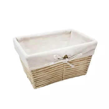 Корзина стеллажная трапеция "Paper", Д310 Ш220 В160, бежевый