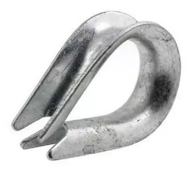 Коуш М5 мм, DIN6899, оцинкованный, 2 шт