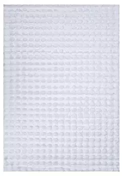 Ковер BUBBLE PX1000 WHITE Прямоугольник 1,2*1,7 м