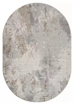 Ковер Liman F171 Cream-Green Овал 1,6*2,3 м