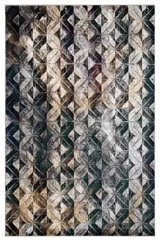 Ковер London D834 Gray-Red Прямоугольник 1,5*2,3 м