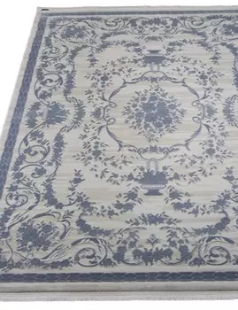 Ковер TRUVA 08330T BLUE / BLUE Прямоугольник 0,78*1,5 м