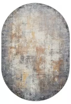 Ковер Zumma F262 Orange Овал 0,8*1,5 м