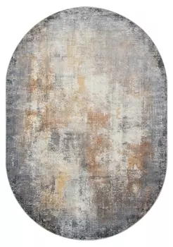 Ковер Zumma F262 Orange Овал 1,2*1,8 м