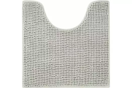 Коврик д/туалета 45х45см Merci серый, полиэстер ATM-2100GRY-T