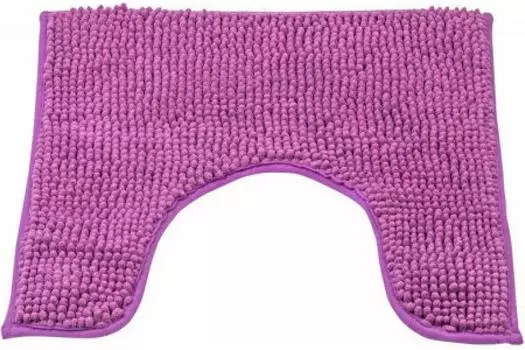 Коврик для туалета 45х45см Merci св.фиолет, полиэстер ATM-2100LVL-T